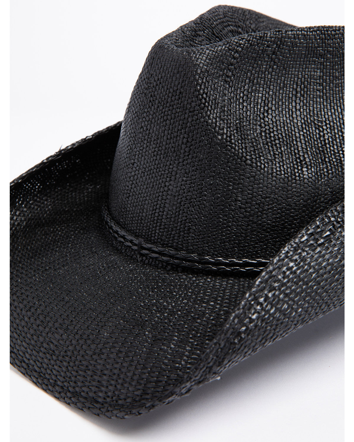 Kids' Straw Cowboy Hat Black
