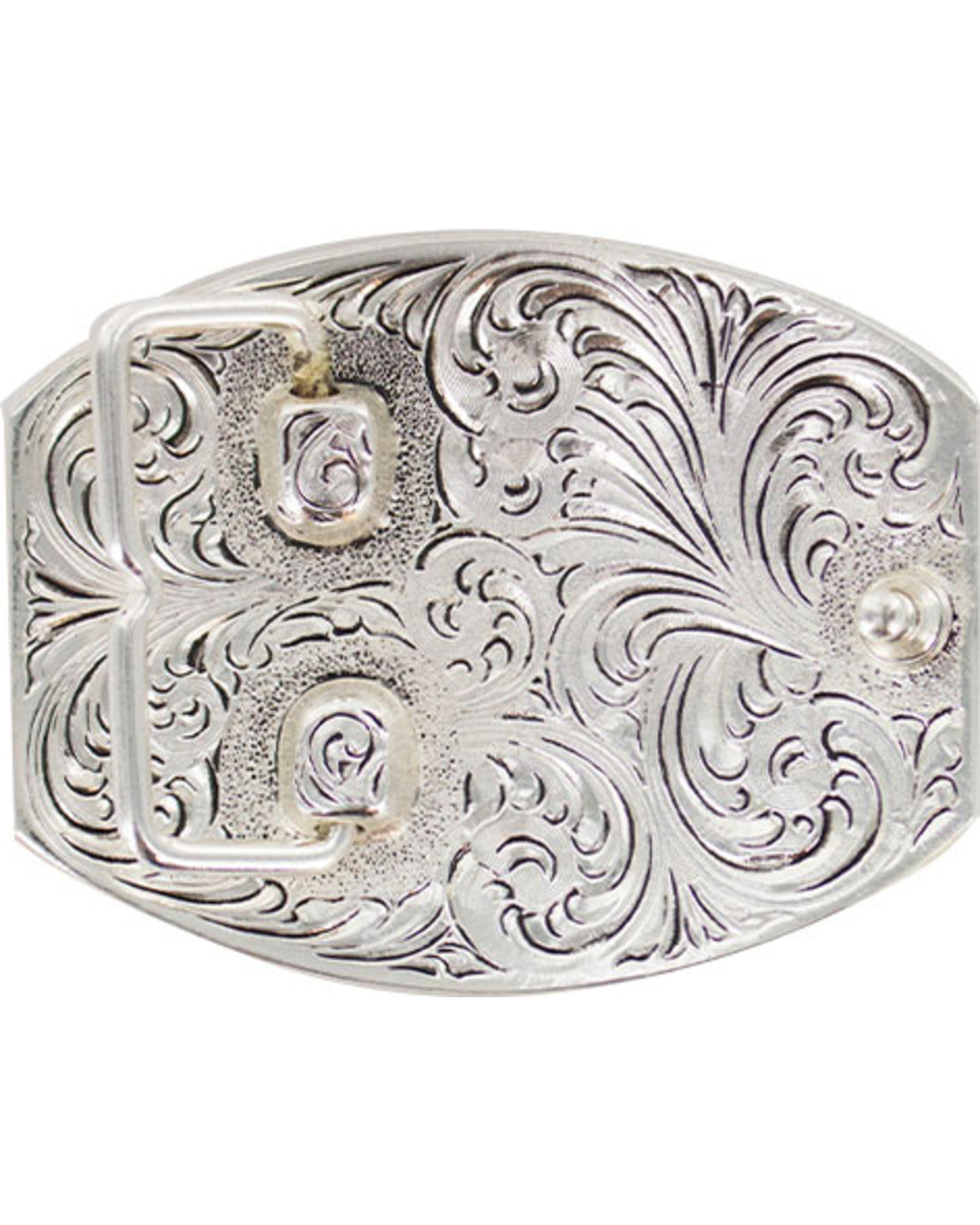 Men's Right To Bear Arms Buckle Silver