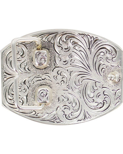 Men's Right To Bear Arms Buckle Silver