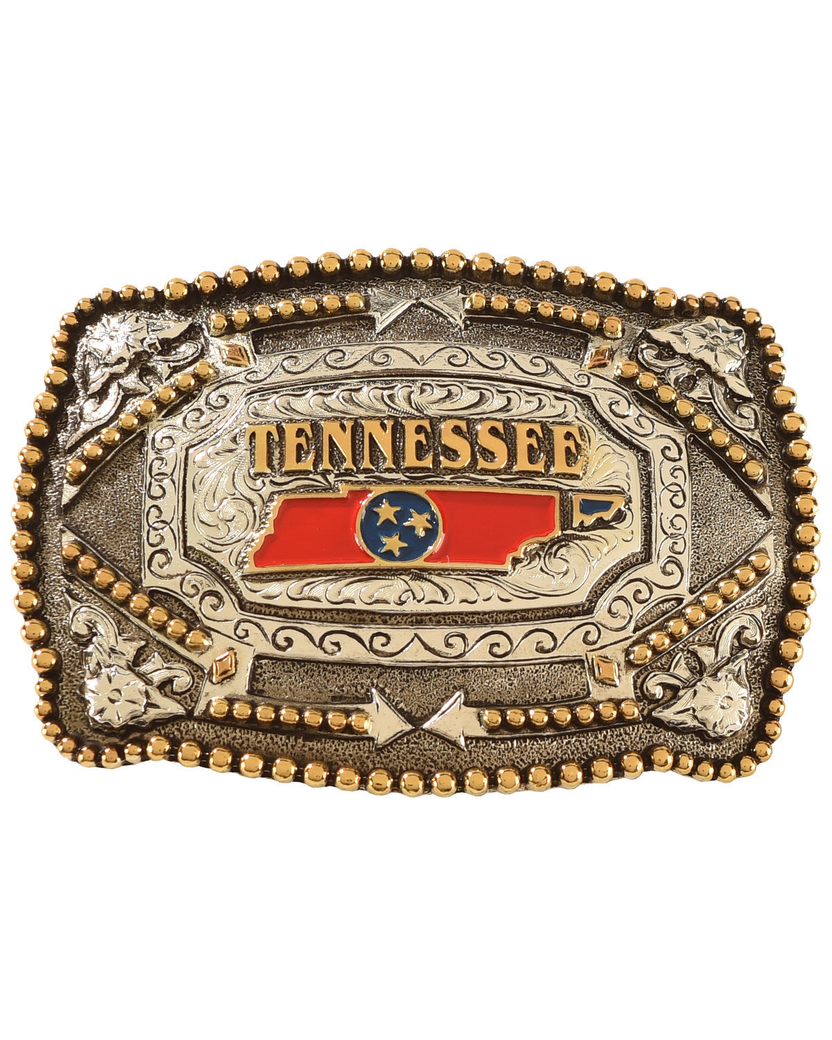 Men's Tennessee Regional Belt Buckle Multi