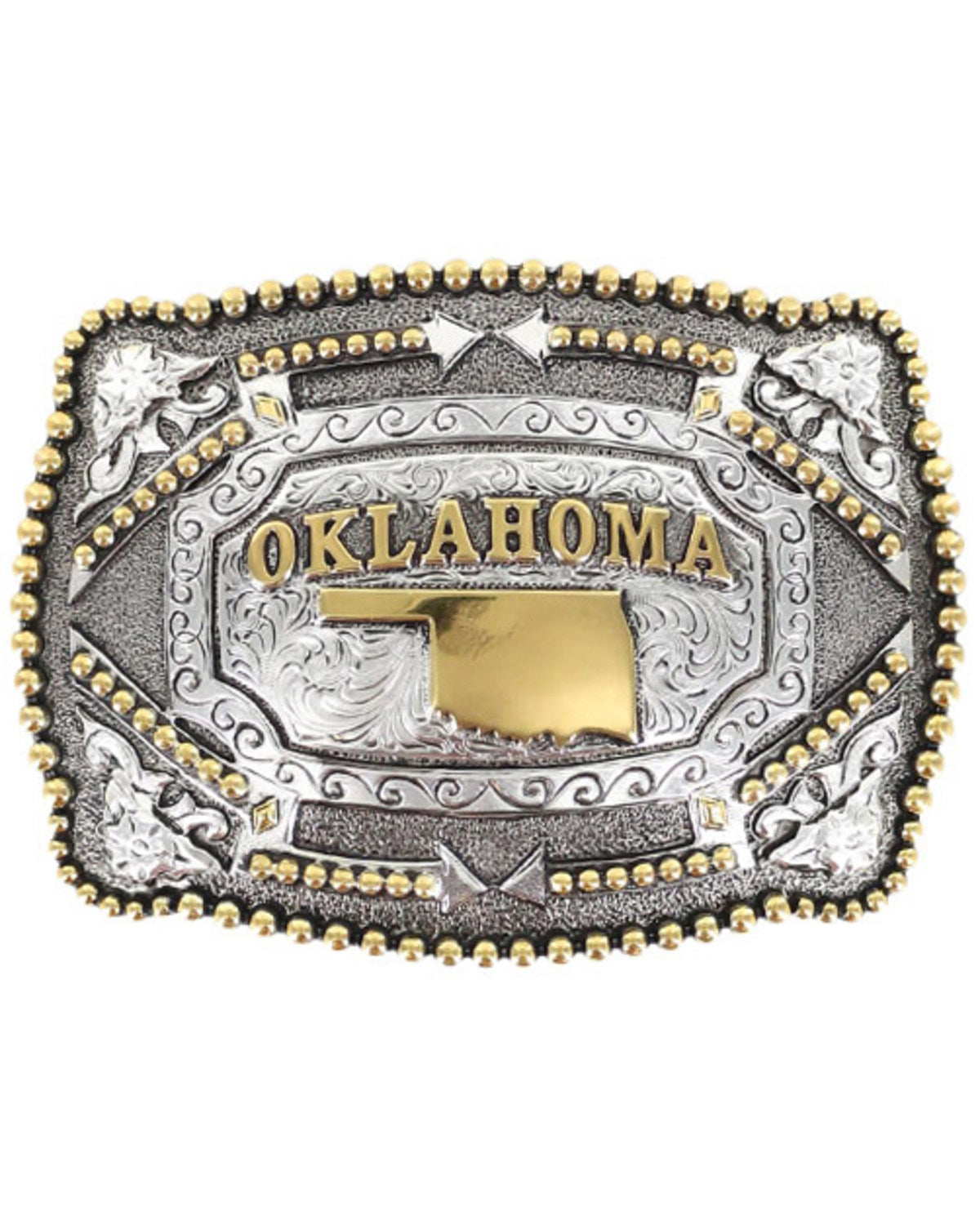 Oklahoma Belt Buckle Multi