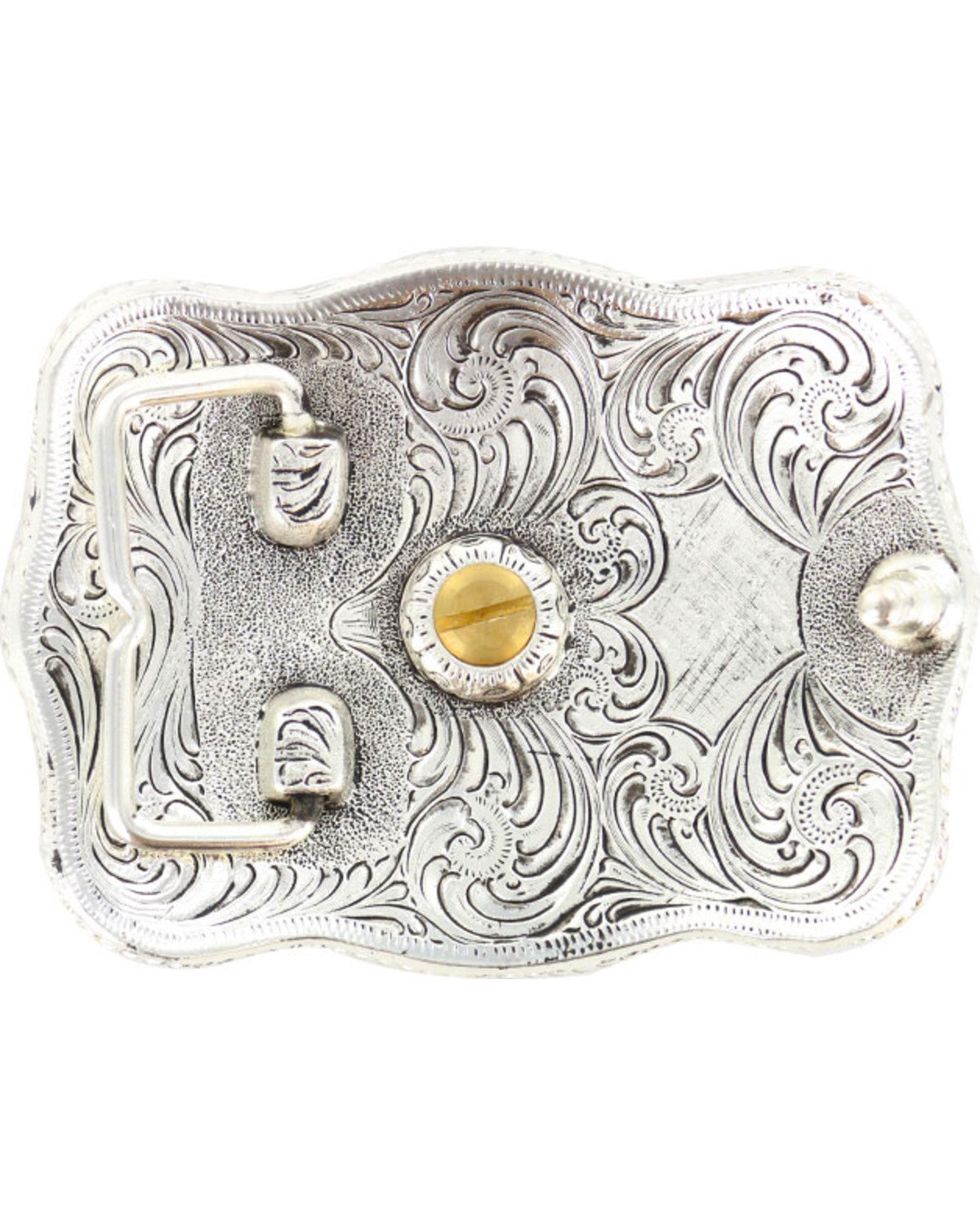 Men's Texas Rectangular Belt Buckle Multi