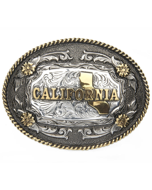 California Republic Belt Buckle Multi