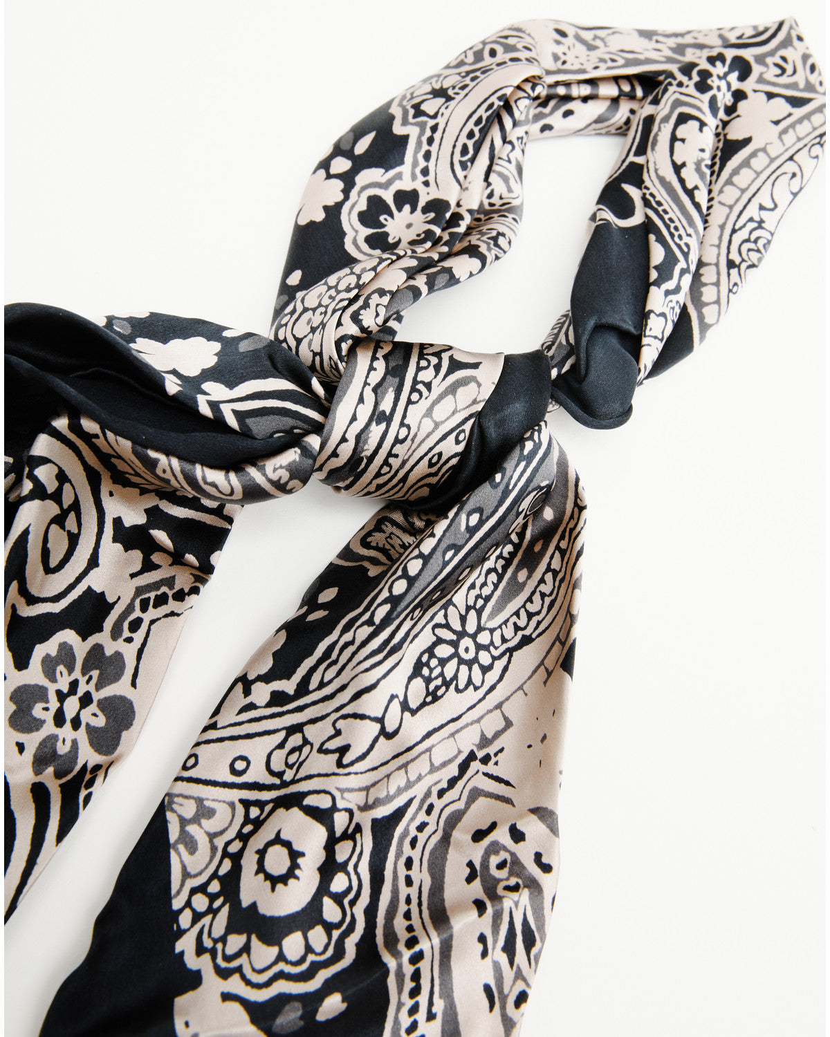 Men's Fletcher Paisley Print Wild Rag Navy