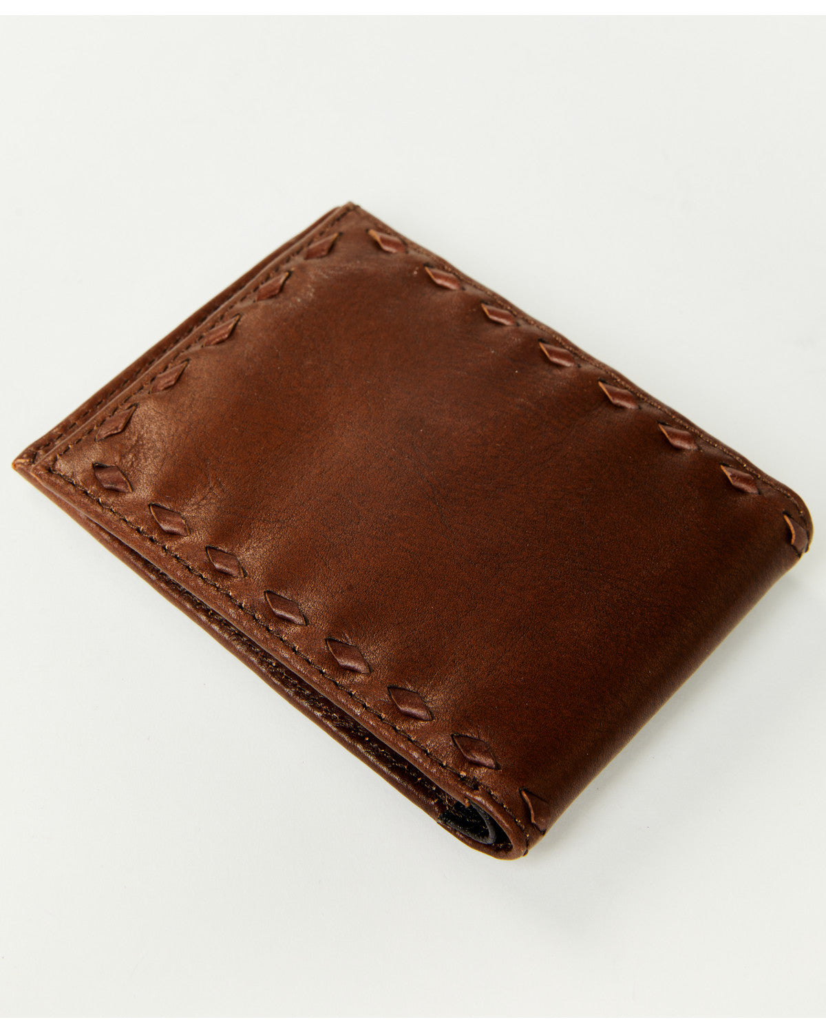 Men's Landry Tooled Bifold Wallet Dark Brown