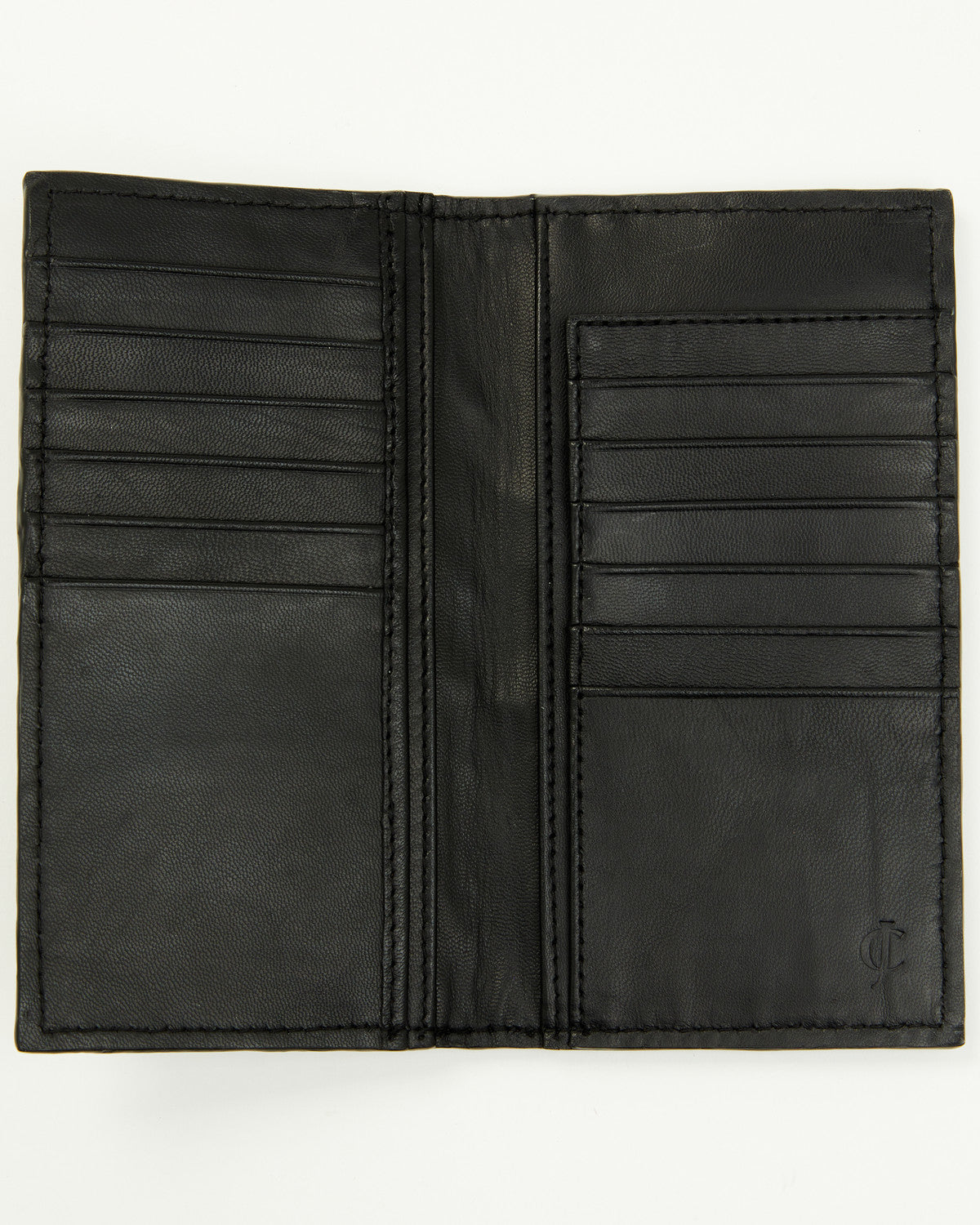 Men's Exotic Pirarucu Rodeo Wallet Dark Grey