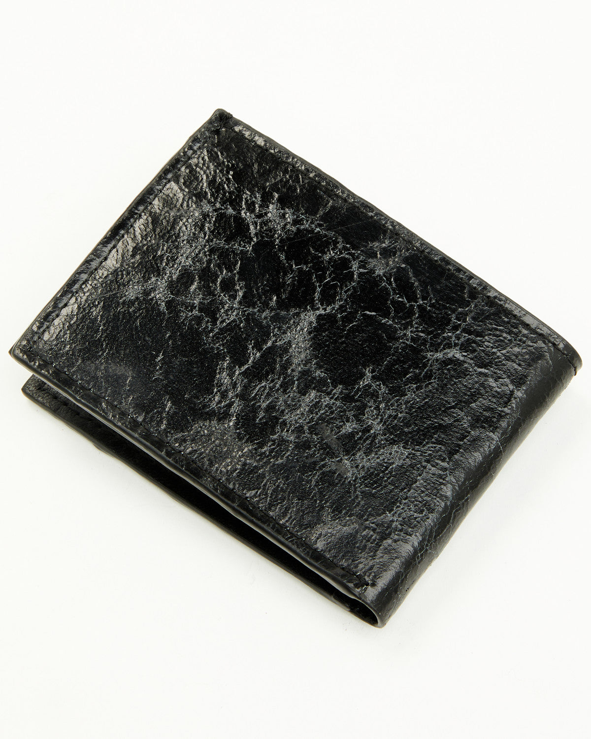Men's Exotic Stingray Bifold Wallet Black