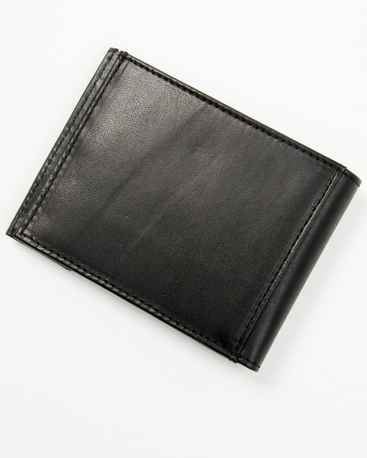 Men's Dwight Basketweave Tooled Bifold Wallet Black