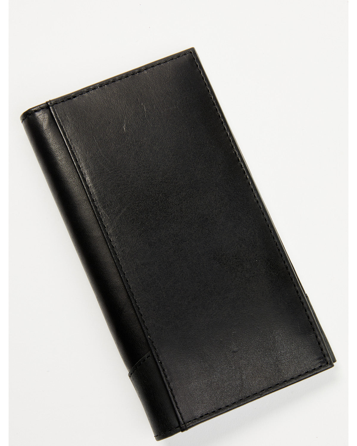 Men's Dwight Basketweave Tooled Rodeo Wallet Black
