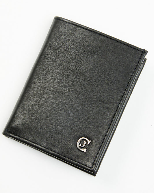 Black 1978™ Men's Chapman Smooth Leather Bifold Wallet Black