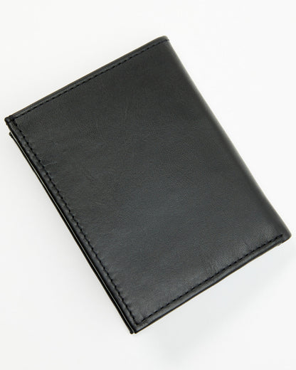 Black 1978™ Men's Chapman Smooth Leather Bifold Wallet Black