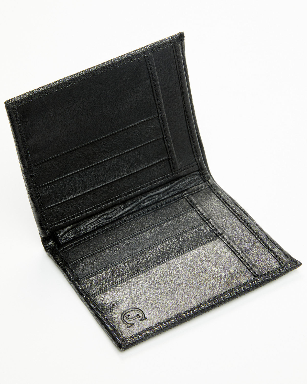Black 1978™ Men's Vance Exotic Lizard Bifold Wallet Black