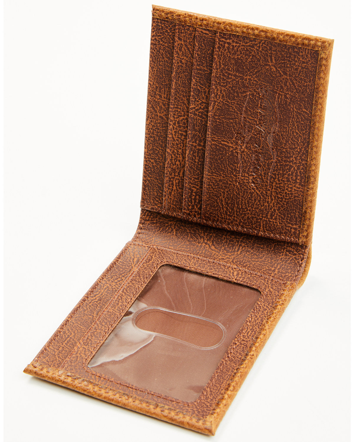 Men's Briggs Leather Bifold Wallet Brown
