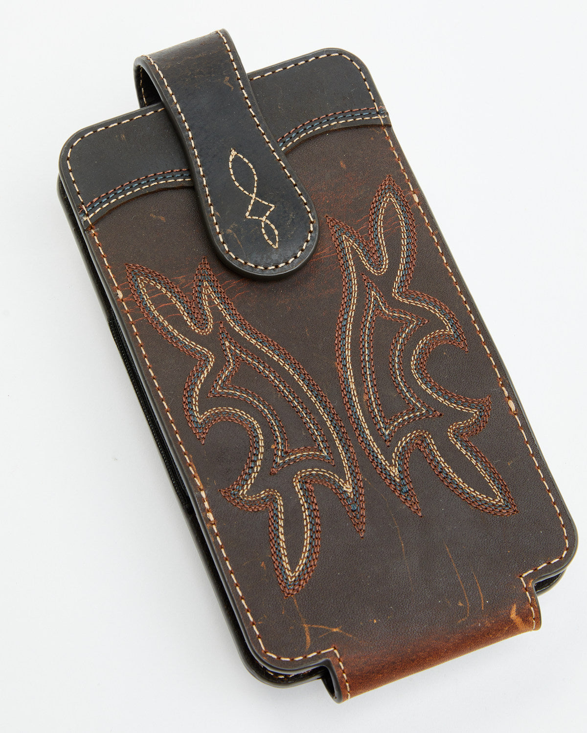 Men's Cell Phone Wallet Blue