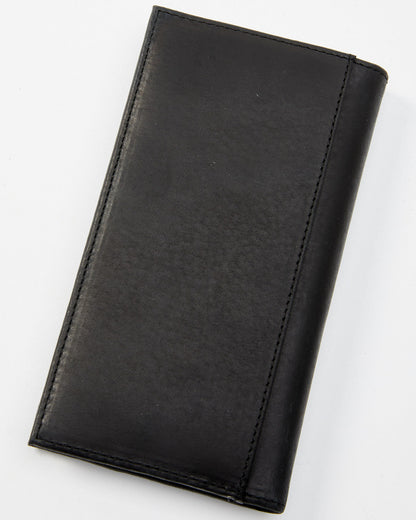 Men's Crocodile Embossed Rodeo Wallet Black