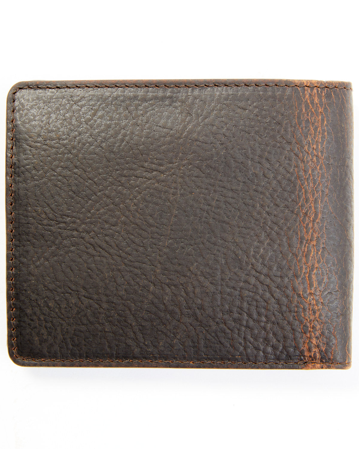 Men's Brown Don't Tread on Me Bifold Wallet Dark Brown