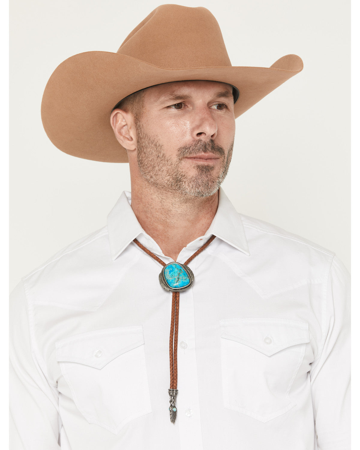 Men's Conway Bolo Tie Brown