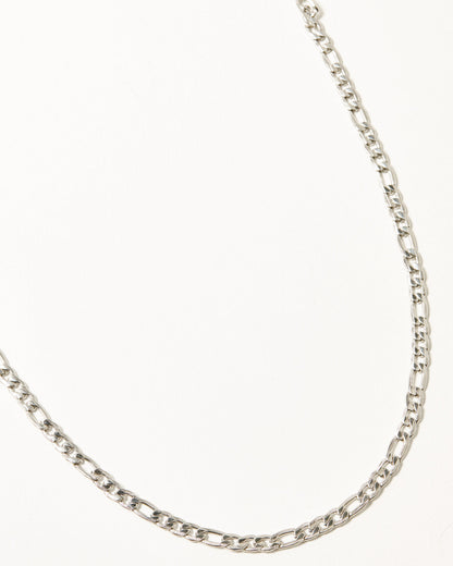 Men's Stainless Link Necklace Silver