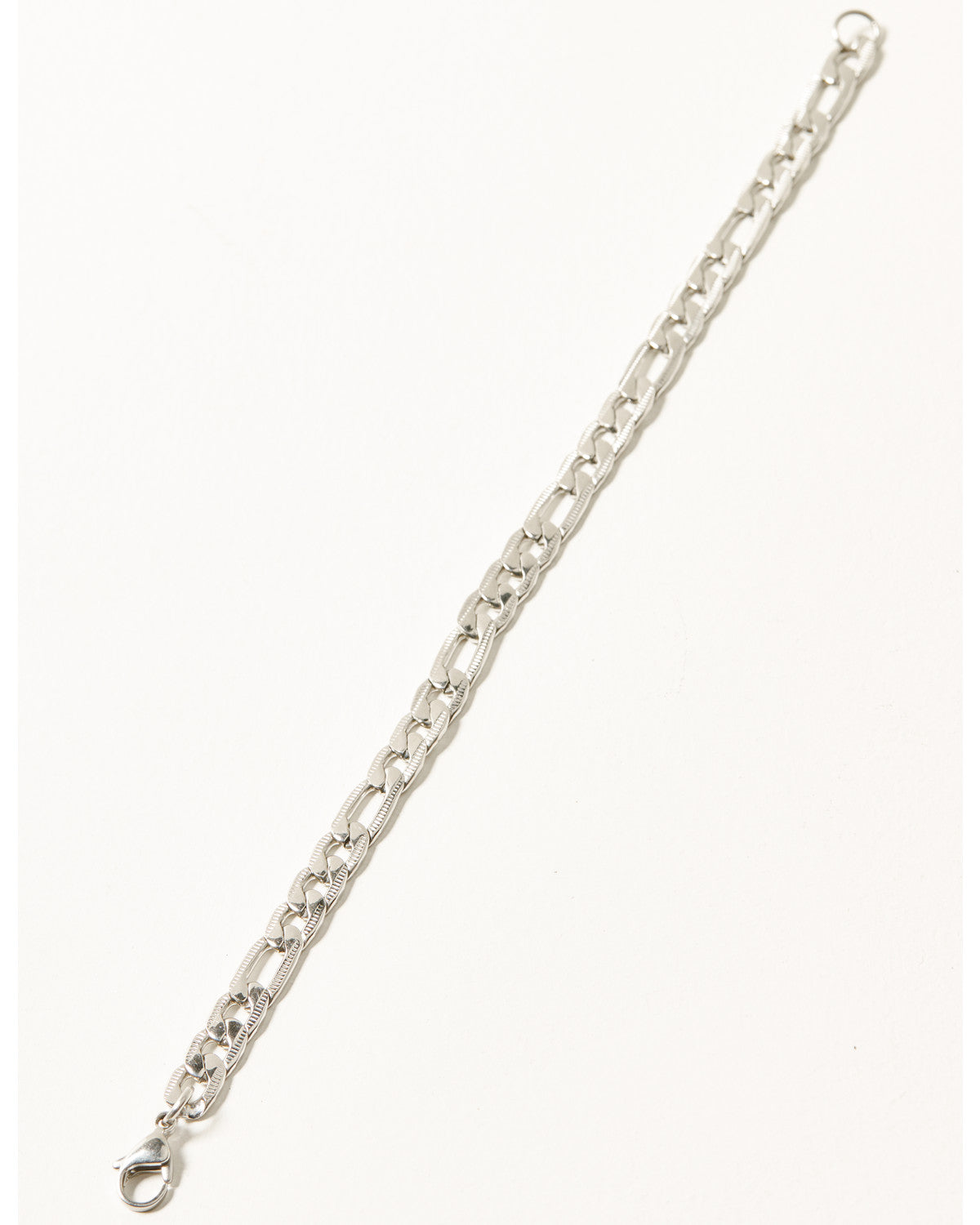 Men's Stainless Link Bracelet Silver