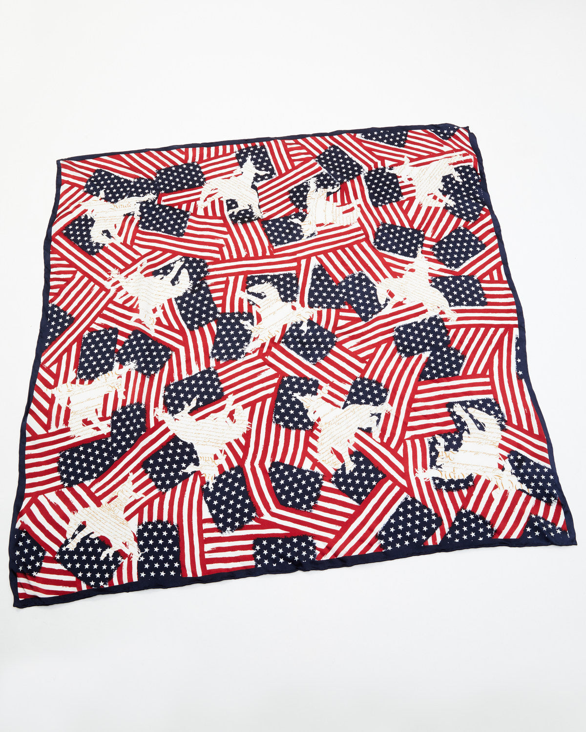 Men's Americana Wild Rag Scarf Red/white/blue