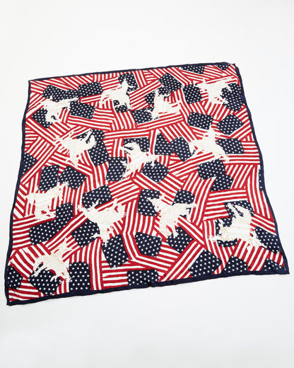 Men's Americana Wild Rag Scarf Red/white/blue
