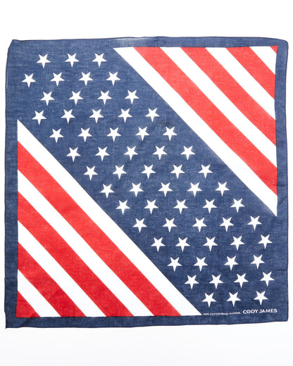 Men's American Flag Bandana Multi