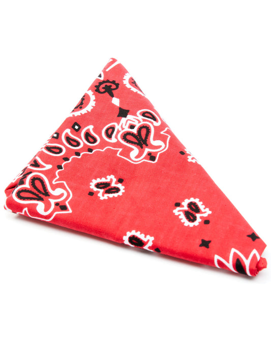 Men's Red Bandana Red