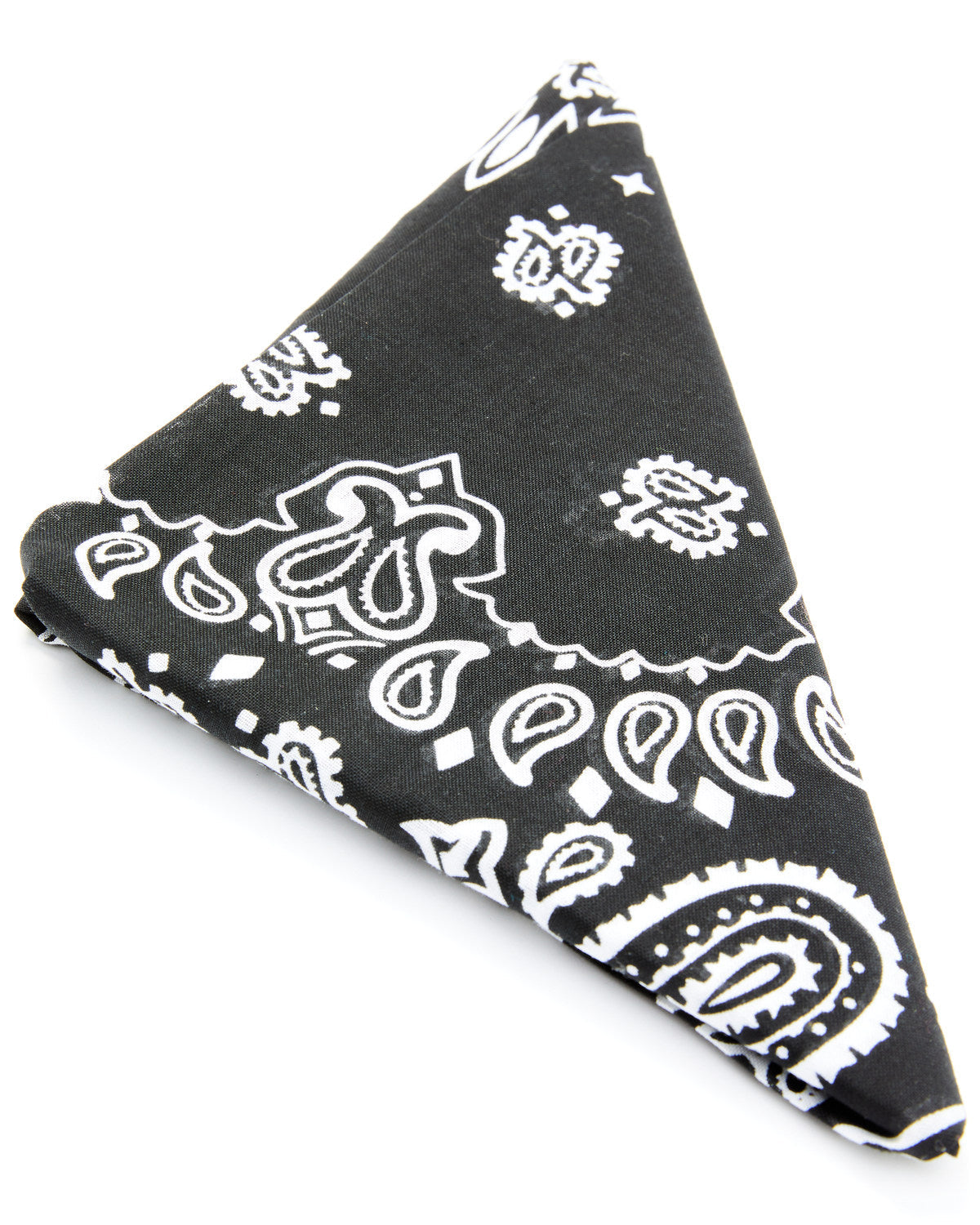 Men's Black Bandana Black