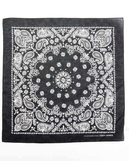 Men's Black Bandana Black