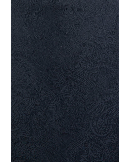 Men's Silk Jacquard Scarf Black