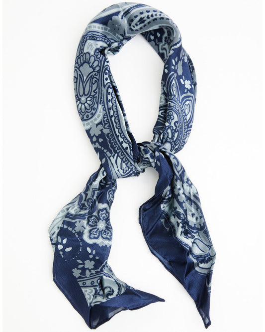 Men's Garrison Printed Wild Rag Blue
