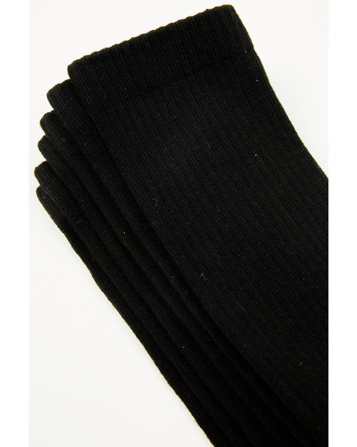 Men's Crew Socks - 3 Pack Black
