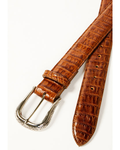 Black 1978™ Men's Exotic Caiman Belt Cognac