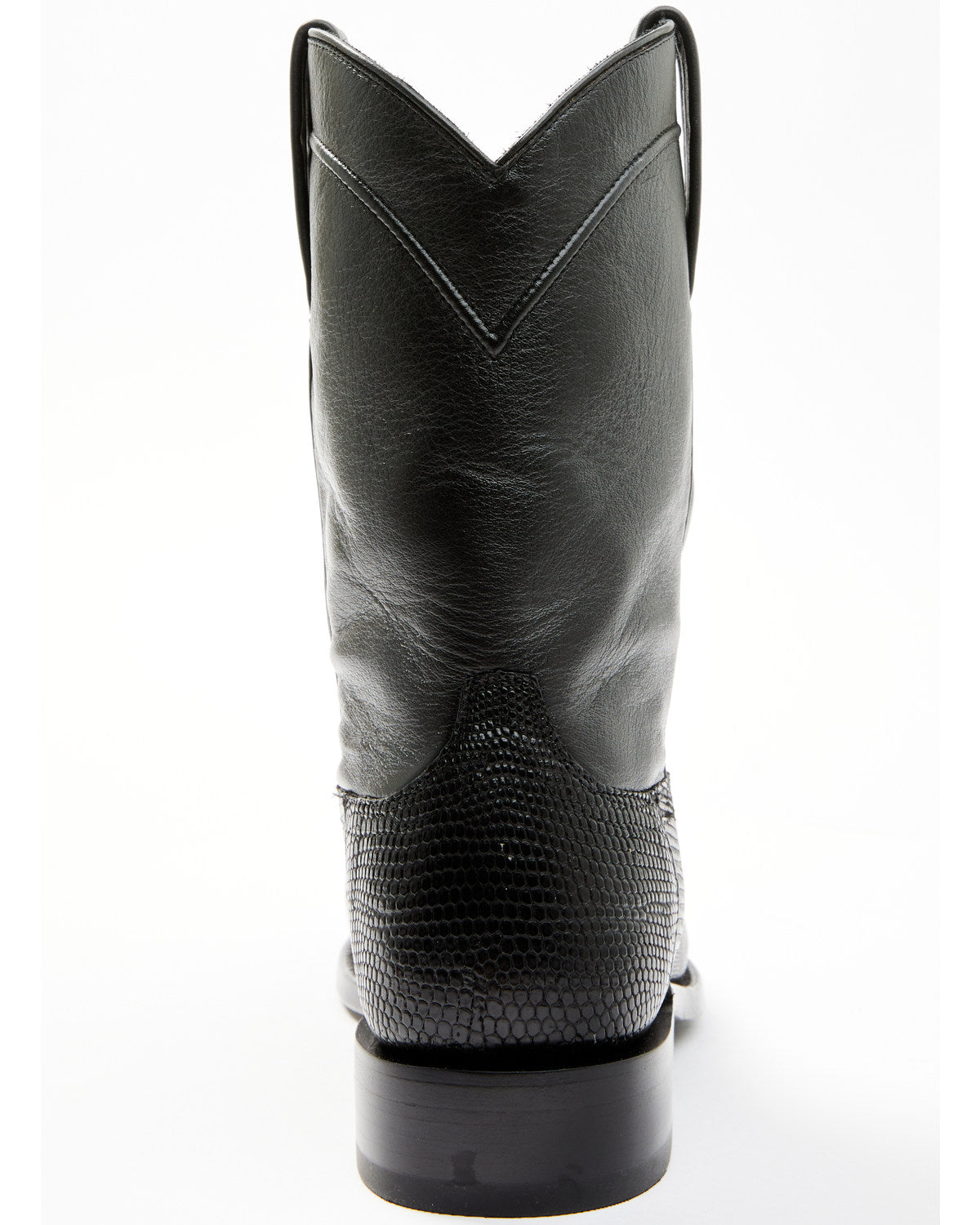 Black 1978® Men's Carmen Exotic Teju Lizard Roper Boots - R Black