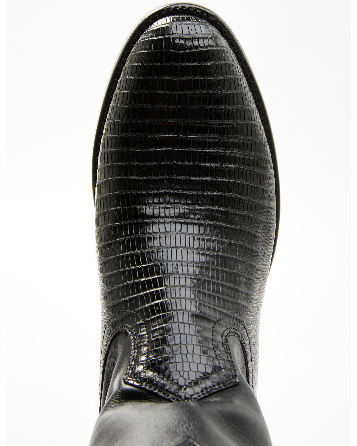 Black 1978® Men's Carmen Exotic Teju Lizard Roper Boots - R Black