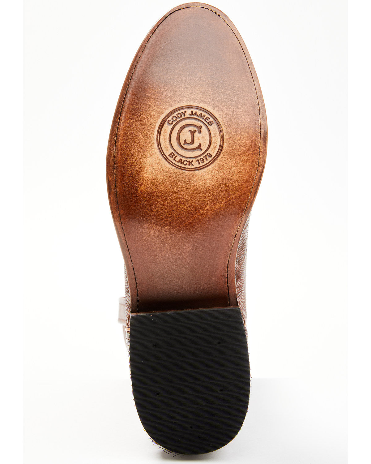 Black 1978® Men's Carmen Exotic Teju Lizard Roper Boots - R Cognac