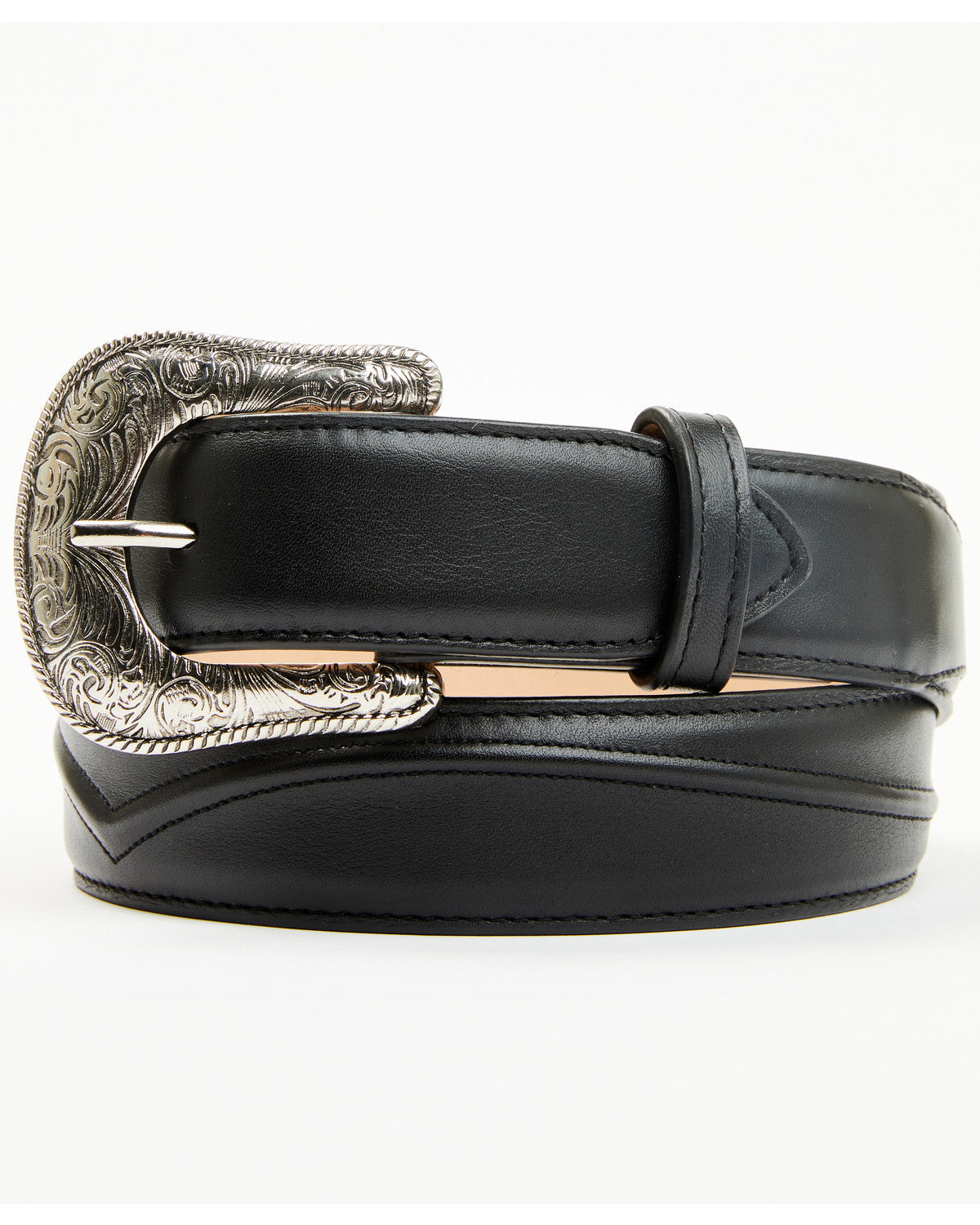 Black 1978™ Men's Smooth Leather Belt Black