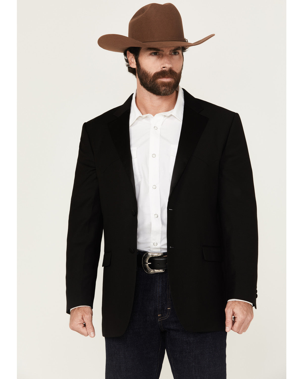 Black 1978™ Men's Smooth Leather Belt Black