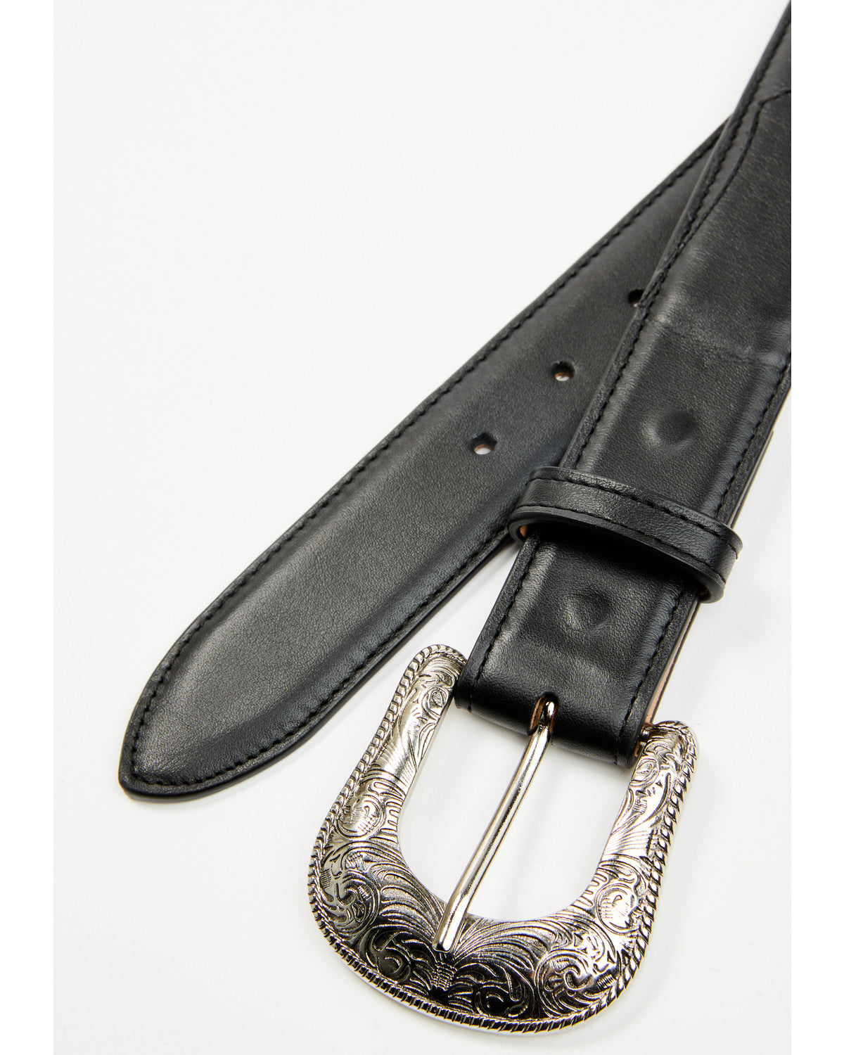 Black 1978™ Men's Smooth Leather Belt Black