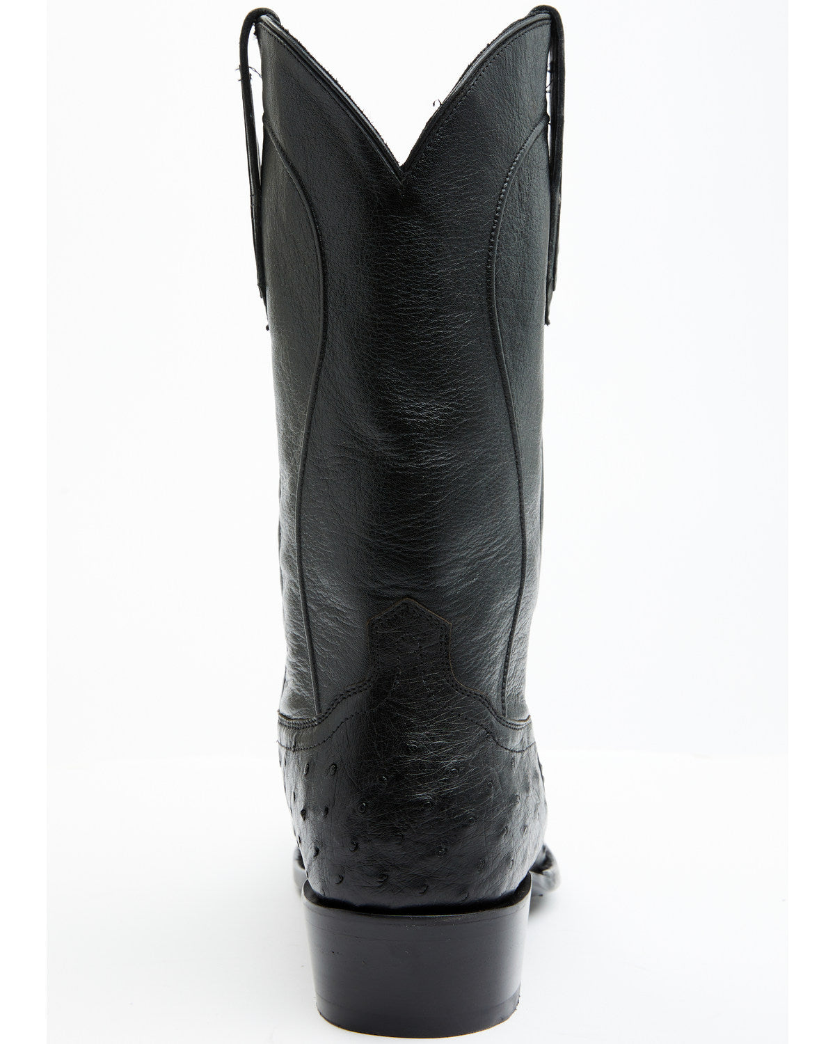 Black 1978® Men's Chapman Exotic Full-Quill Ostrich Western Black