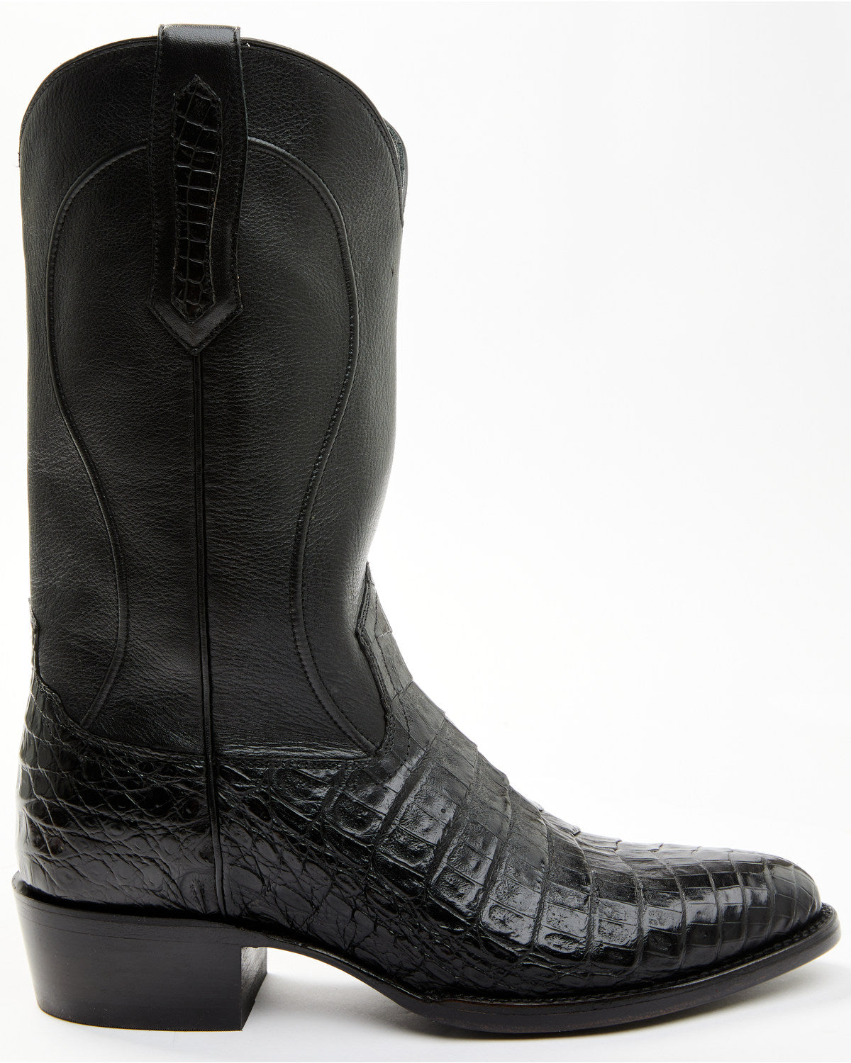 Black 1978® Men's Chapman Exotic Caiman Belly Western Boots Black
