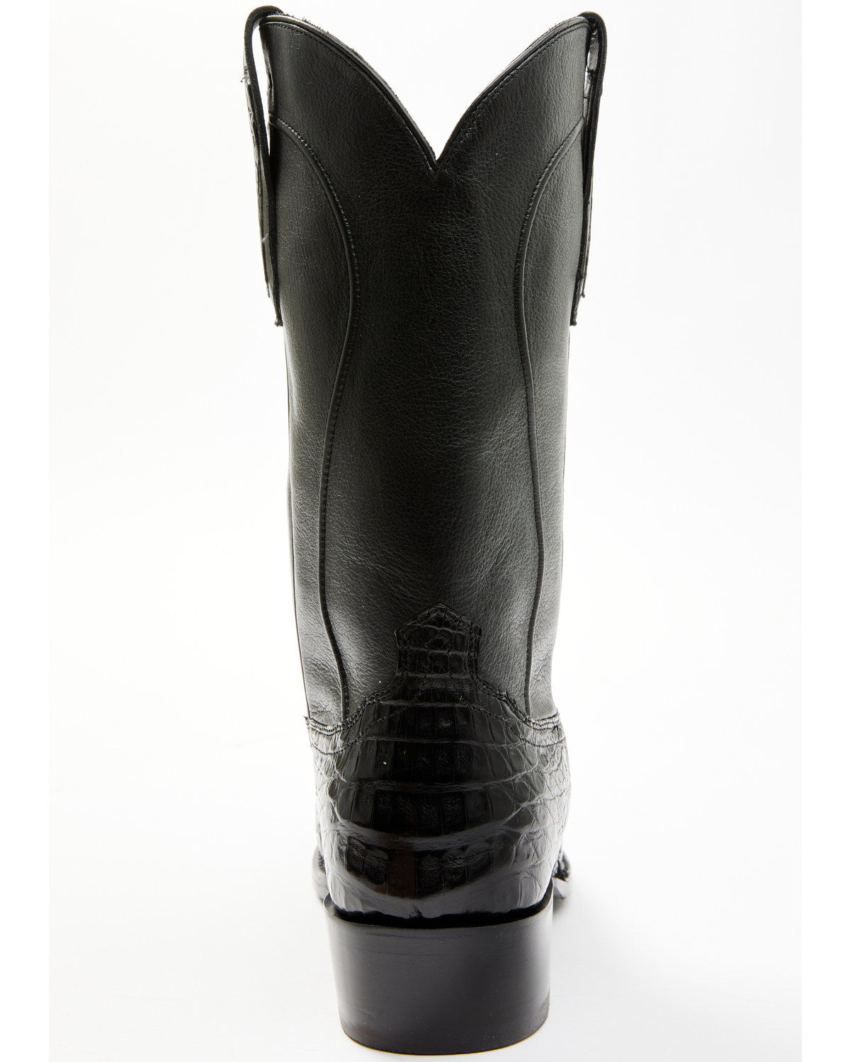 Black 1978® Men's Chapman Exotic Caiman Belly Western Boots Black