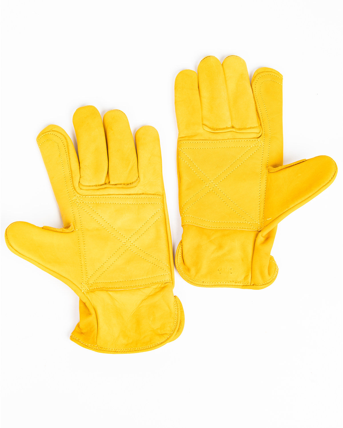 Men's Lined Rancher Work Gloves Brown