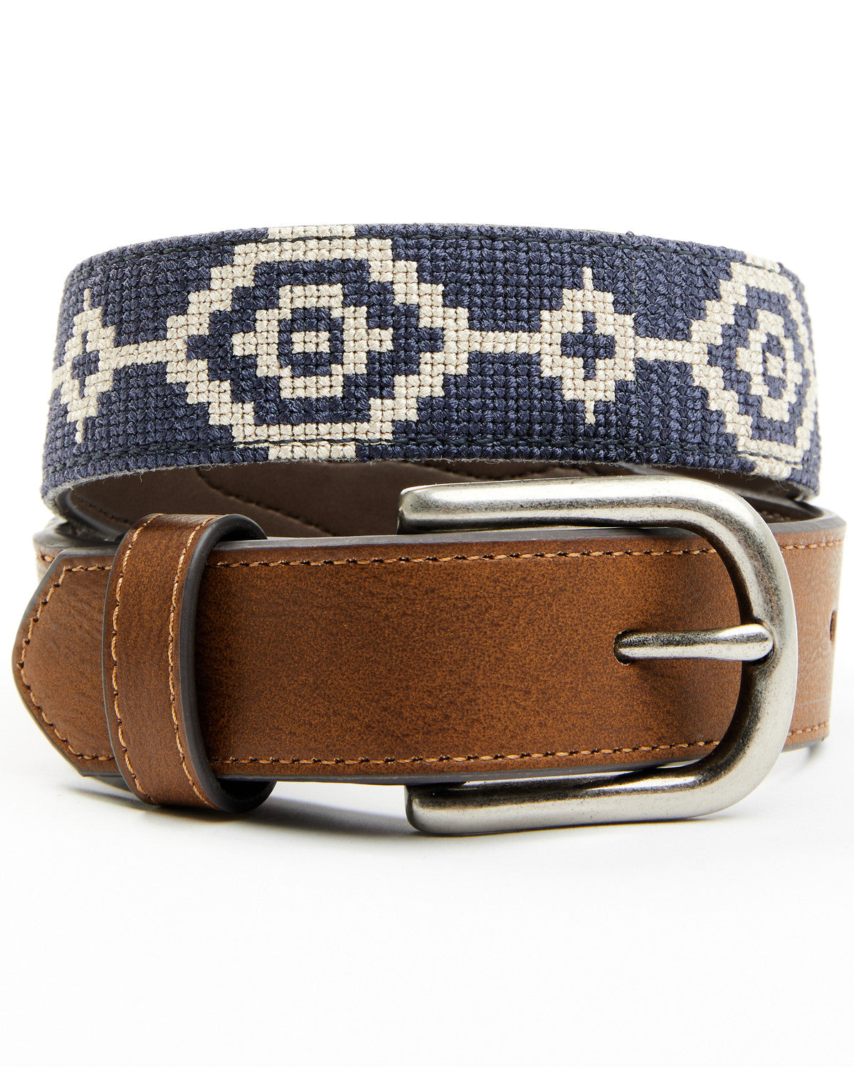 Boys' Southwestern Braided Belt Blue