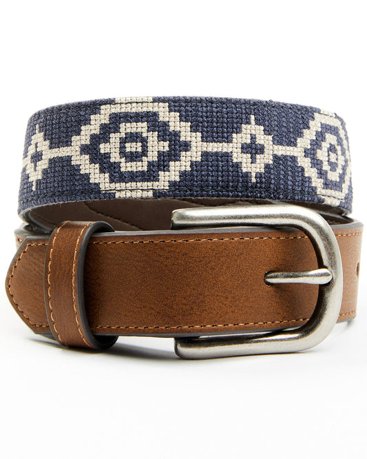 Boys' Southwestern Braided Belt Blue