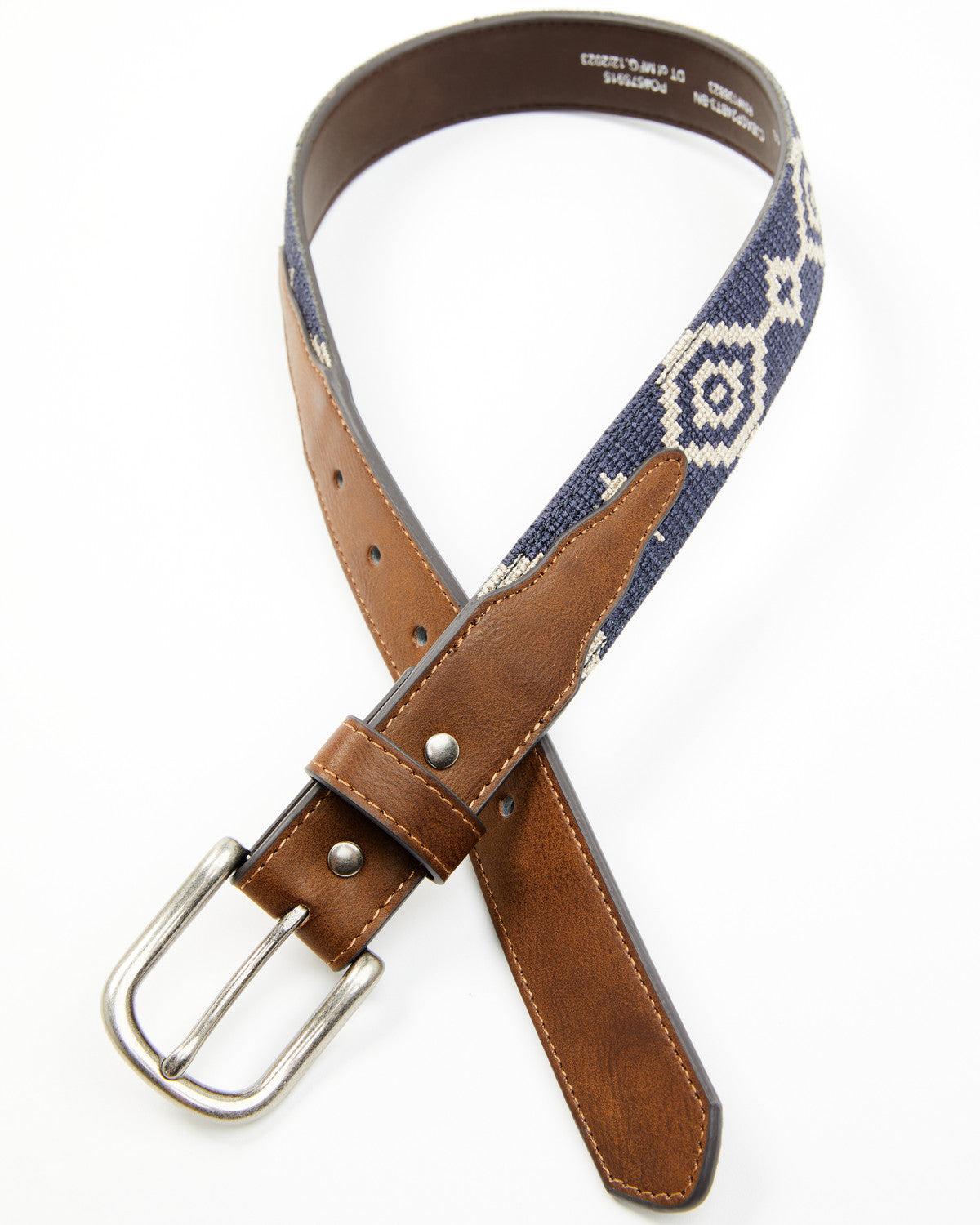 Boys' Southwestern Braided Belt Blue