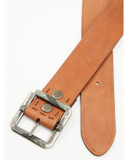 Men's Lawrence Leather Belt Brown