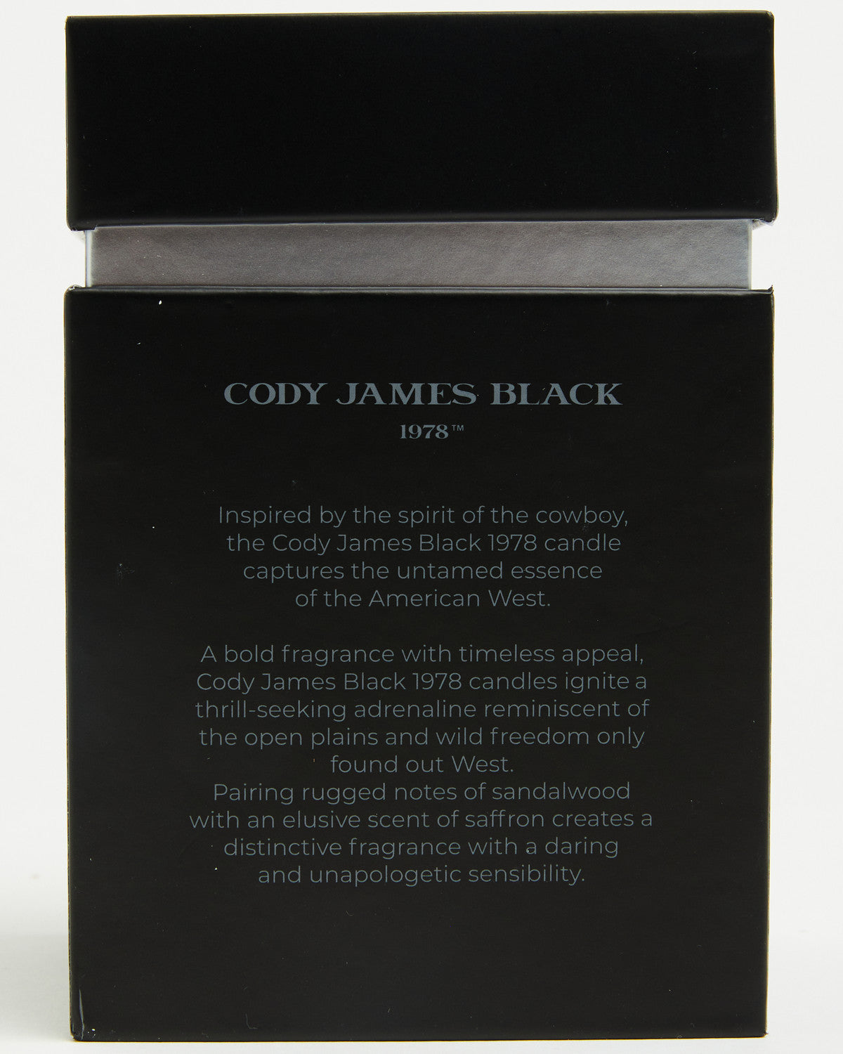 Black 1978® Signature Candle Black