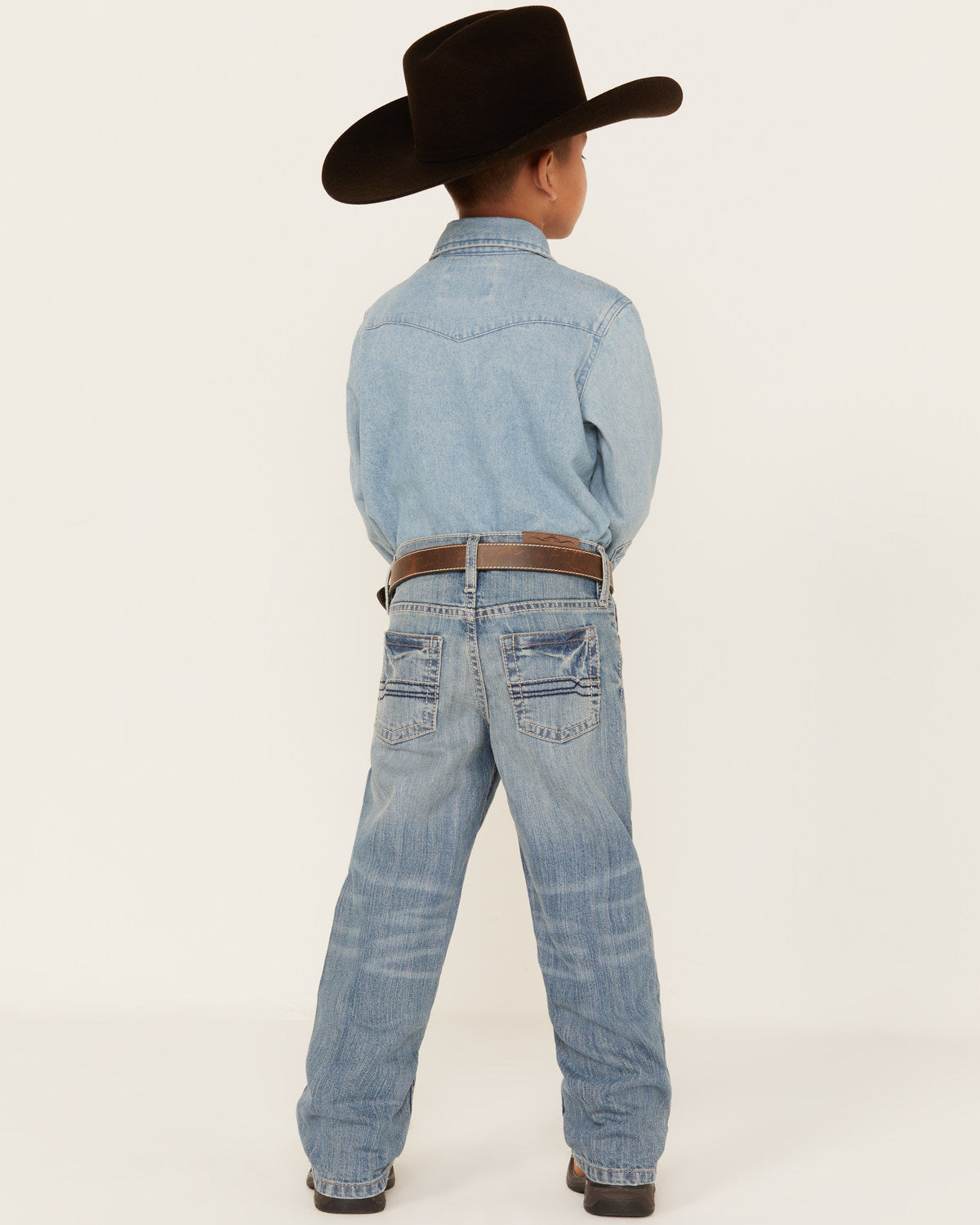Boys' Hamshackle Light Wash Relaxed Boot Denim Jeans Light Wash