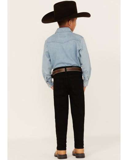 Boys' Night Rider Straight Leg Jeans - Sizes 8-20 Black